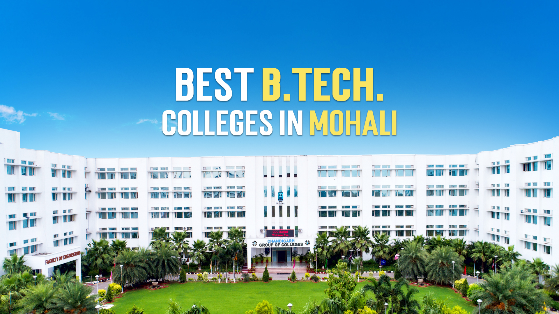 Best BTech Colleges in Mohali 2024